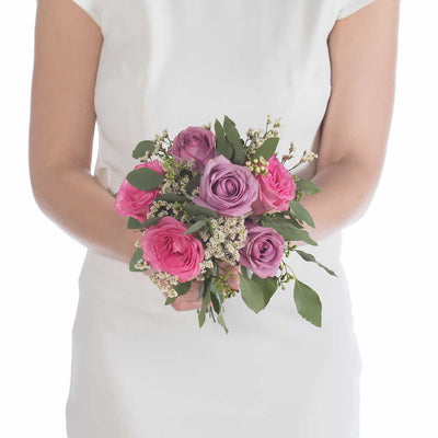 Tickled Pink Bridesmaid Bouquet