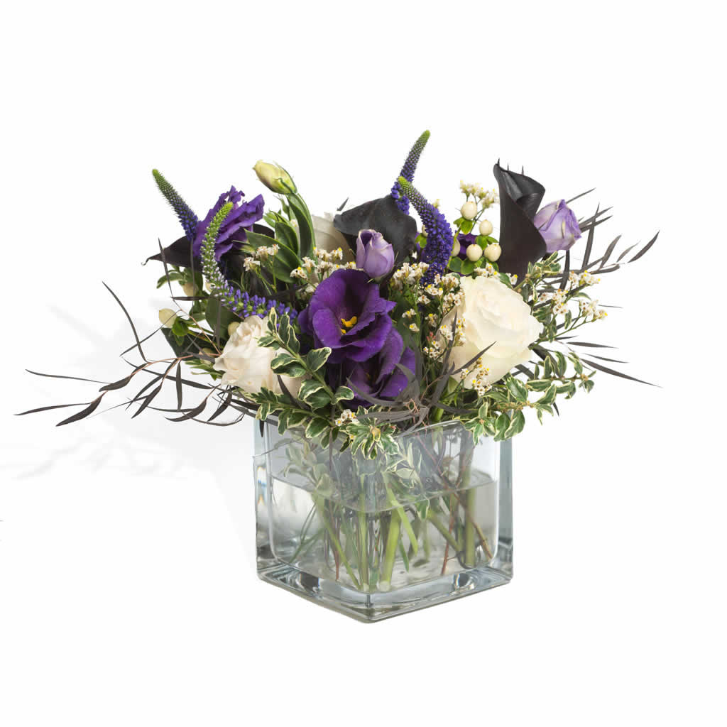 Violet Sophisticate Centerpiece