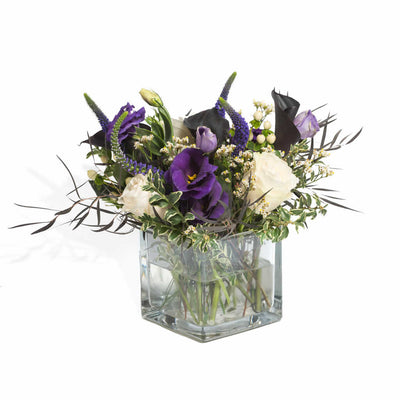 Violet Sophisticate Centerpiece