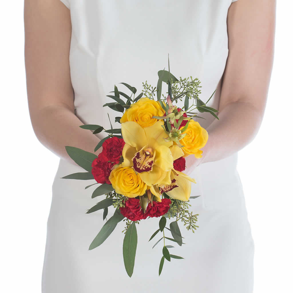 Island Harvest Bridesmaid Bouquet