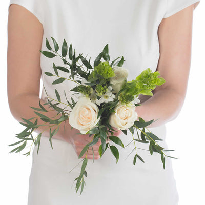 Irish Linen Bridesmaid Bouquet